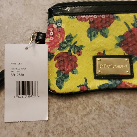 Betsy Johnson wristlet Twinkle Toes - Picture 2 of 3